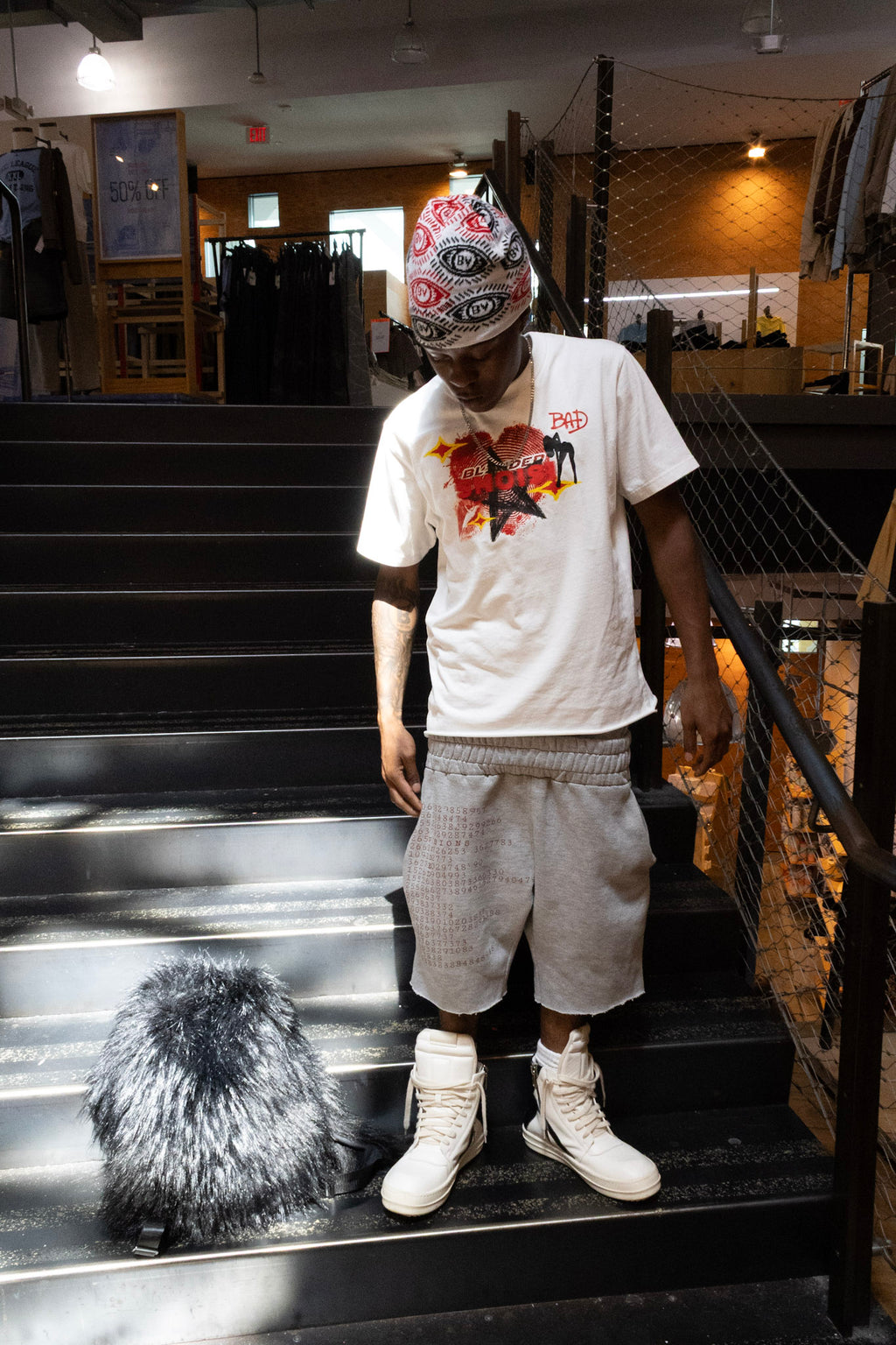 Grey Visionary SweatShorts